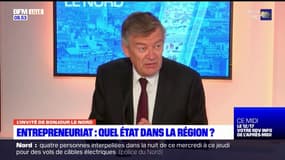 Philippe Hourdain, président de la CCI Hauts-de-France, témoigne de l'"inquiétude" des chefs d'entreprise de la région