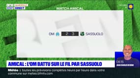 Amical: l'OM battu sur le fil par Sassuolo