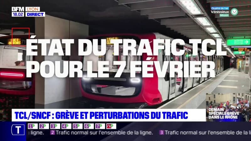 TCL/ SNCF : grève et perturbations du trafic