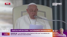 Visite du pape François en Corse: un événement historique 