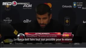 Piqué envoie un taquet à la L1 et veut que Neymar reste