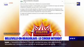 Belleville-en-Beaujolais: le cirque contraint de quitter la ville