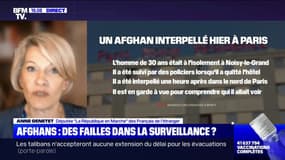 Surveillance de cinq réfugiés afghans: pour Anne Genetet, "les précautions sont parfaitement mises en œuvre"