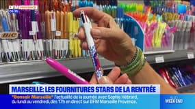 Marseille: les fournitures stars de la rentrée scolaire