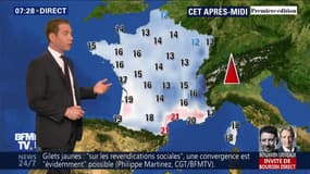 La météo pour ce lundi 6 mai 2019