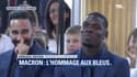 Équipe de France : Le petit rire de Rami et Pogba après une phrase de Macron