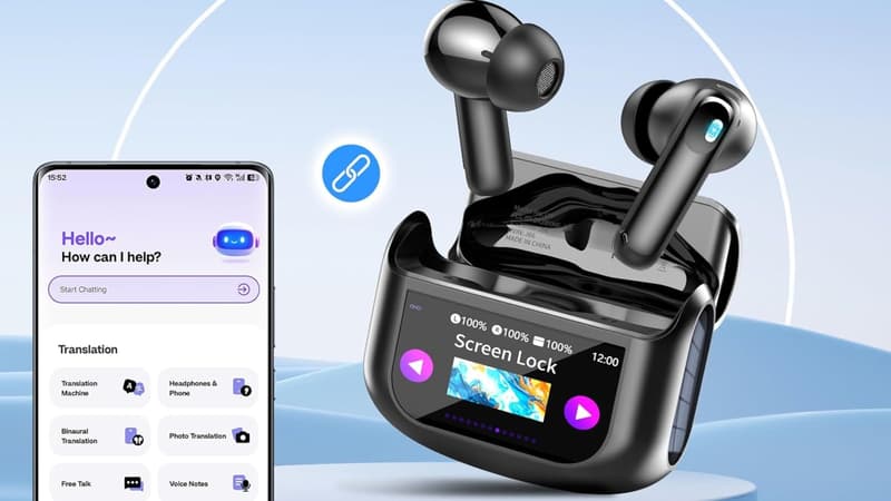 A moins de 40 euros, ces écouteurs avec traducteur va envoyer les AirPods Pro 3 au placard