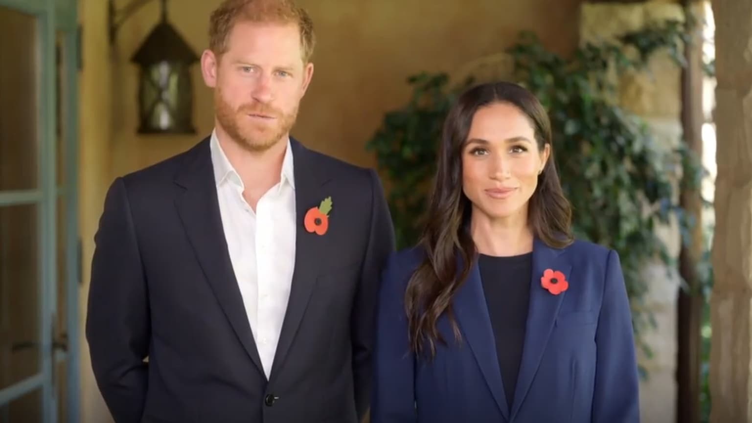 Harry et Meghan participent virtuellement à une conférence en Colombie, le 7 novembre 2024. Harry et Meghan participent virtuellement à une conférence en Colombie, le 7 novembre 2024.