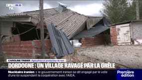 Dordogne: les maisons et exploitations agricoles d'un village ravagées par la grêle