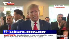 Donald Trump: "Notre pays est en déclin comme jamais", l'ancien président des États-Unis s'adresse à ses supporters dans un restaurant