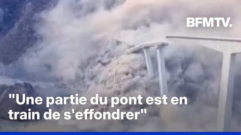 En Chine, un pont s'effondre quelques mois après son ouverture