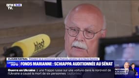 Fonds Marianne: Claude Raynal, le président de la commission des finances au Sénat, s'exprime après l'audition de Marlène Schiappa