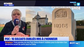 Pas-de-Calais: 16 noms de soldats oubliés inscrits sur la "plaque des oubliés" lors du 11-Novembre