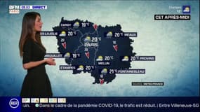 Météo: des éclaircies dans la matinée en Ile-de-France, des averses dans l'après-midi et un maximum de 20°C à Paris