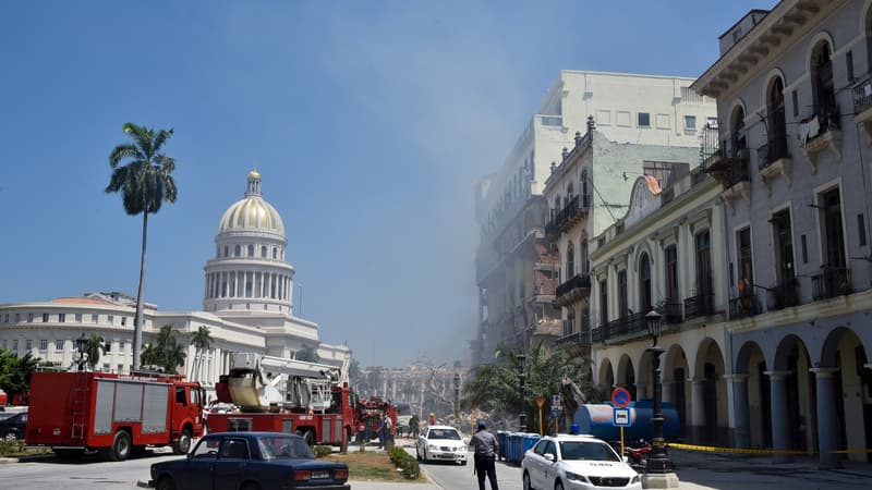 Cuba: forte explosion dans un hôtel en travaux dans le centre de La Havane
