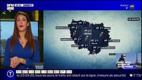 Beaucoup de pluie et de vent ce lundi en Ile-de-France pour le début du déconfinement, des températures fraîches dans la matinée