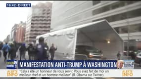 Investiture de Trump : des violences dans les rues de Washington