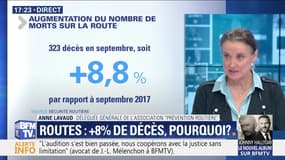 Mortalité routière: forte hausse en septembre (1/2)