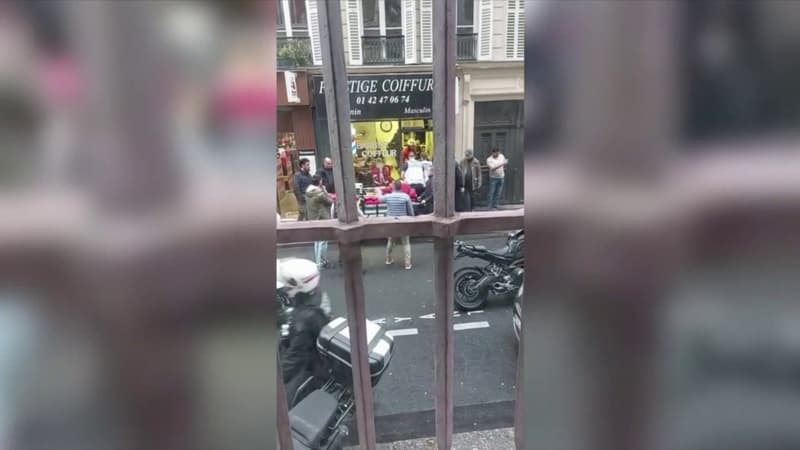 Fusillade à Paris: la vidéo de l'arrestation du suspect dans le 10e arrondissement
