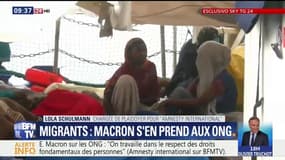 Crise migratoire: "Nous ne faisons absolument pas le jeu des passeurs", estime l'ONG Amnesty International