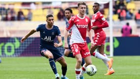 Aleksandr Golovin avec Monaco, en 2022.