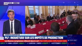 PLF: inquiétude sur les impôts de production