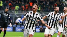 Paulo Dybala après son but à San Siro dimanche.