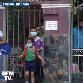 À Bangkok, la pollution contraint des écoles à fermer