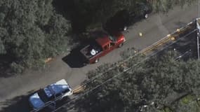 Des images aériennes de la course-poursuite qui s'est engagée vendredi à Sacramento en Californie, entre un malfaiteur et des policiers.