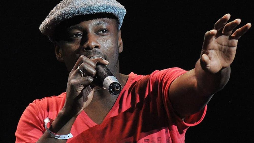 MC Solaar, en concert à La Havane en 2009.