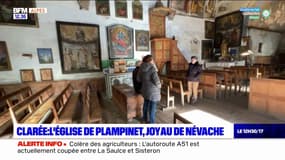 Dans la vallée de la Clarée, l'église de Plampinet se découvre avec une guide