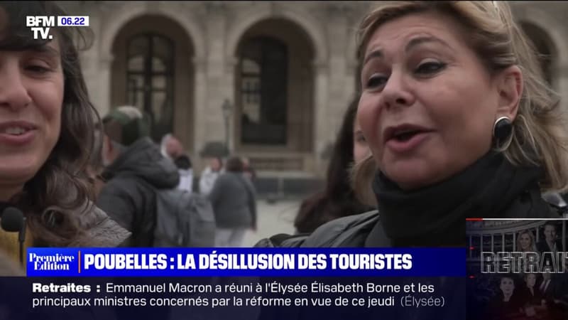 Paris: les touristes surpris par la grève des éboueurs