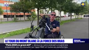 Val-de-Marne: Robert, retraité en situation de handicap, va faire le tour du Mont Blanc en fauteuil