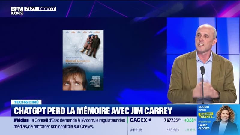 Tech&Ciné : ChatGPT perd la mémoire avec Jim Carrey - 14/02