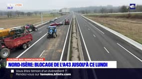 Nord-Isère: blocage de l'A43 jusqu'à ce lundi