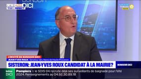 Sisteron: Jean-Yves Roux assure "ne pas avoir l'ambition" de devenir maire