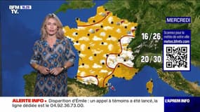 La météo pour ce lundi 10 juillet 2023