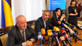 Le procureur général ukrainien Rouslan Riabochapka à Kiev, vendredi 4 octobre 2019.