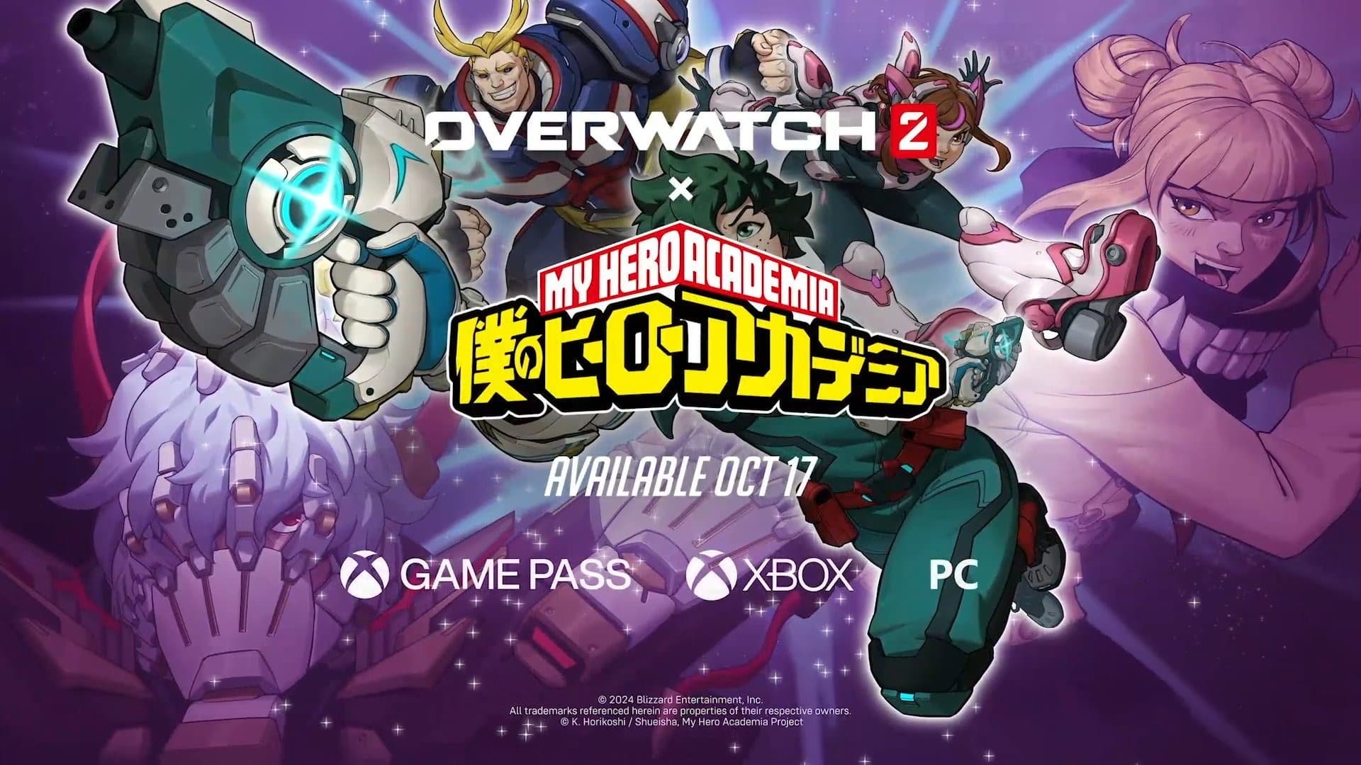 My Hero Academia dans Overwatch