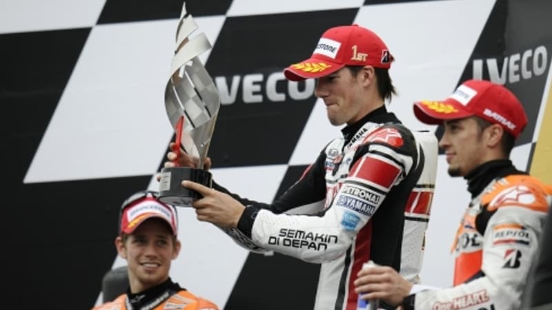 Ben Spies lors de sa victoire à Assen