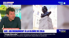 Secrets de Provence: une statue à la gloire d'Émile Zola à Aix-en-Provence