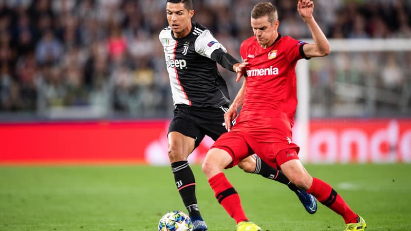 Cristiano Ronaldo et Sven Bender.
