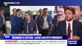 Consultations à l'Élysée: "Il est temps que le président de la République reconnaisse le résultat des élections législatives", pour Aurélien Saintoul (LFI)