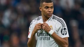Kylian Mbappé lors du match Bilbao-Real Madrid (2-1), le 4 décembre 2024