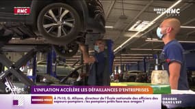 L'inflation accèlére les défaillances d'entreprises