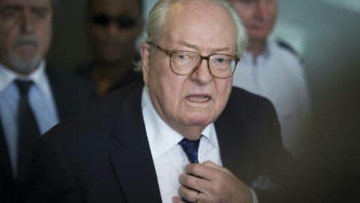 Jean-Marie Le Pen le 12 juin 2015 à Nanterre