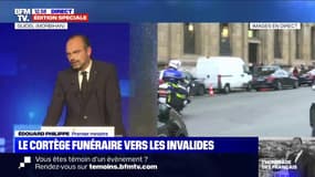 Edouard Philippe rend hommage à Jacques Chirac: "Nous avons tous, nous, Français, quelque chose de Jacques Chirac"