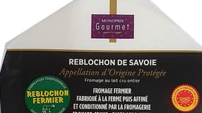Rappel de deux lots de reblochon de la marque Monoprix Gourmet.