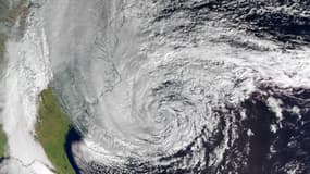 Photo satellite de l'ouragan Sandy
