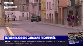 200.000 catalans reconfinés en Espagne dans la région de Lérida